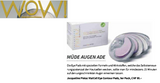 VitalCell Eye Contour Pads featured in WORLD OF WELLNESS-Jacqueline Piotaz Switzerland